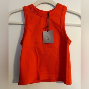 Vibrant Orange Tank Top by HG